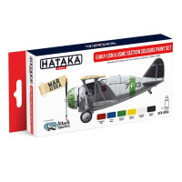 [HATAKA] AS54 Early USN & USMC Section Colours paint set