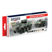 [HATAKA] AS72 Modern Polish Army AFV paint set