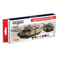 [HATAKA] AS77 Modern British Army & RAF AFV paint set