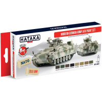 [HATAKA] AS81 Modern German Army AFV paint set