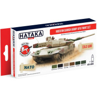 [HATAKA] AS84 Modern Danish Army AFV paint set