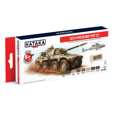 [HATAKA] AS92 South African Army paint set