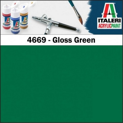 [ITALERI] 4669 Gloss Green 20ml