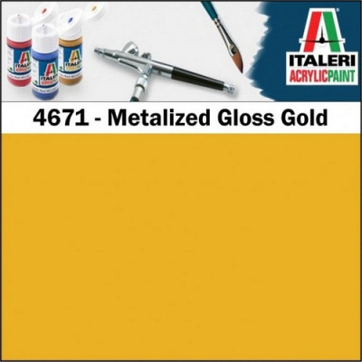 [ITALERI] 4671 Metal Gloss Gold 20ml