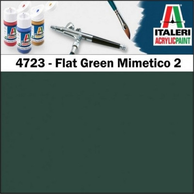 [ITALERI] 4723 Flat Verde Mimetico 2 20ml