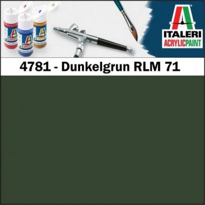 [ITALERI] 4781 Dunkelgrun RLM 71 20ml